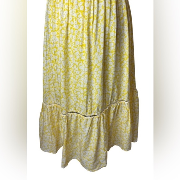 Lost + Wander NWT Women Yellow Floral Sweet Summer Daze Midi Dress, Small, Boho - Picture 13 of 16